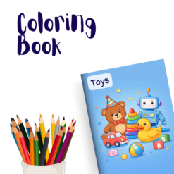 Toys – 1 Coloring Book